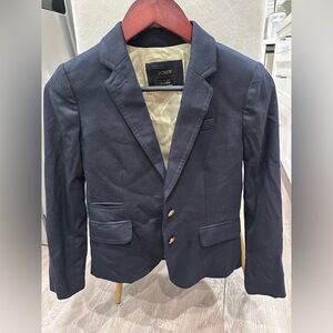 J.Crew Schoolboy Wool Navy Blazer